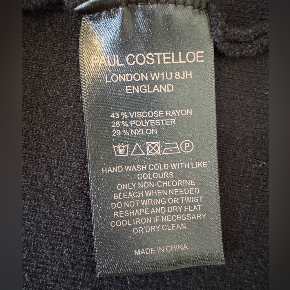 NWT Paul Costelloe Black Label Open Front Cardigan- XL - Picture 6 of 8
